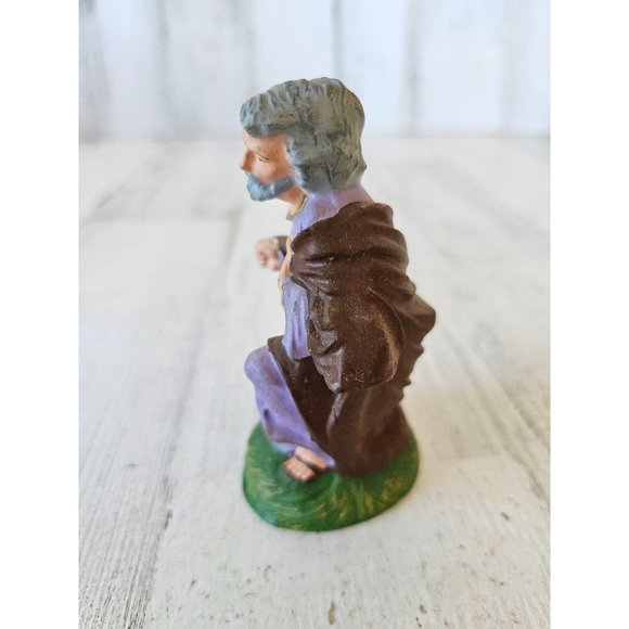 Vintage Shepherd West Germany nativity village Xmas - Picture 2 of 9